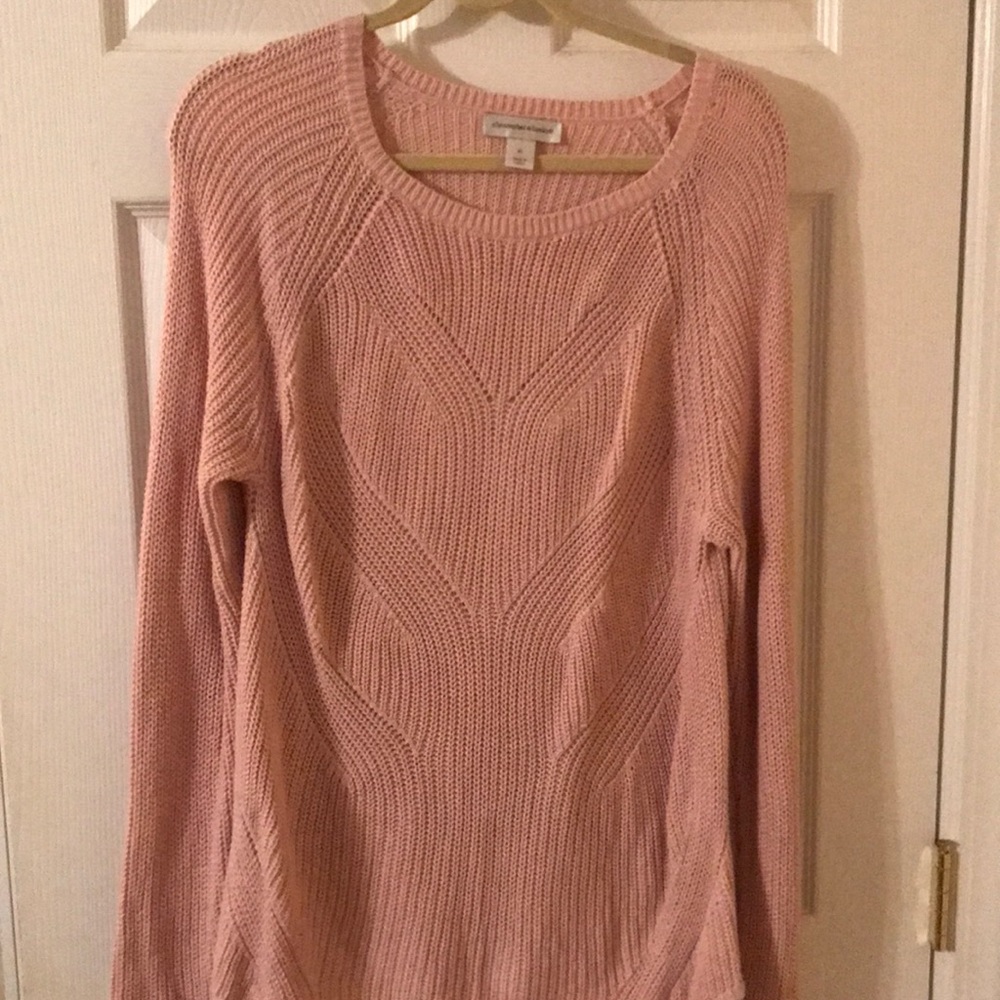 Pink sweater